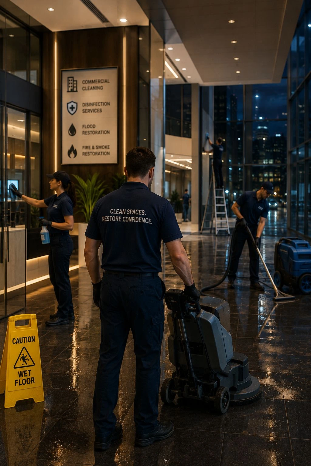 Cleaning company call answering and booking support desk