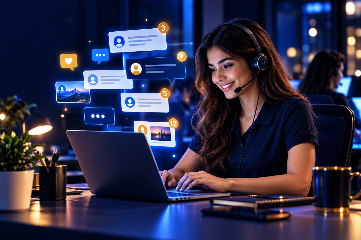 Marketing funnel turning leads into business revenue